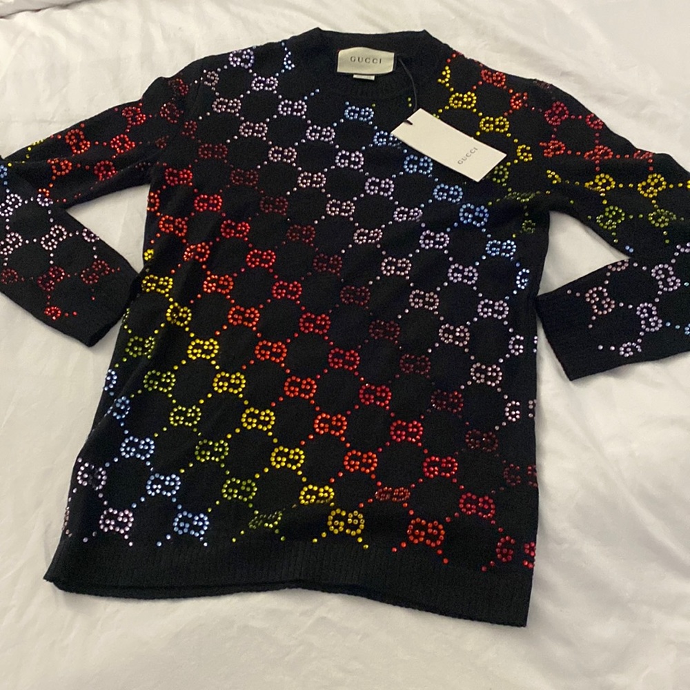 Gucci rainbow sweater